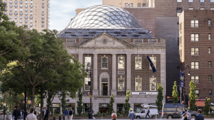 The new Petco flagship is located in the landmark Tammany Hall building at 44 Union Square. 